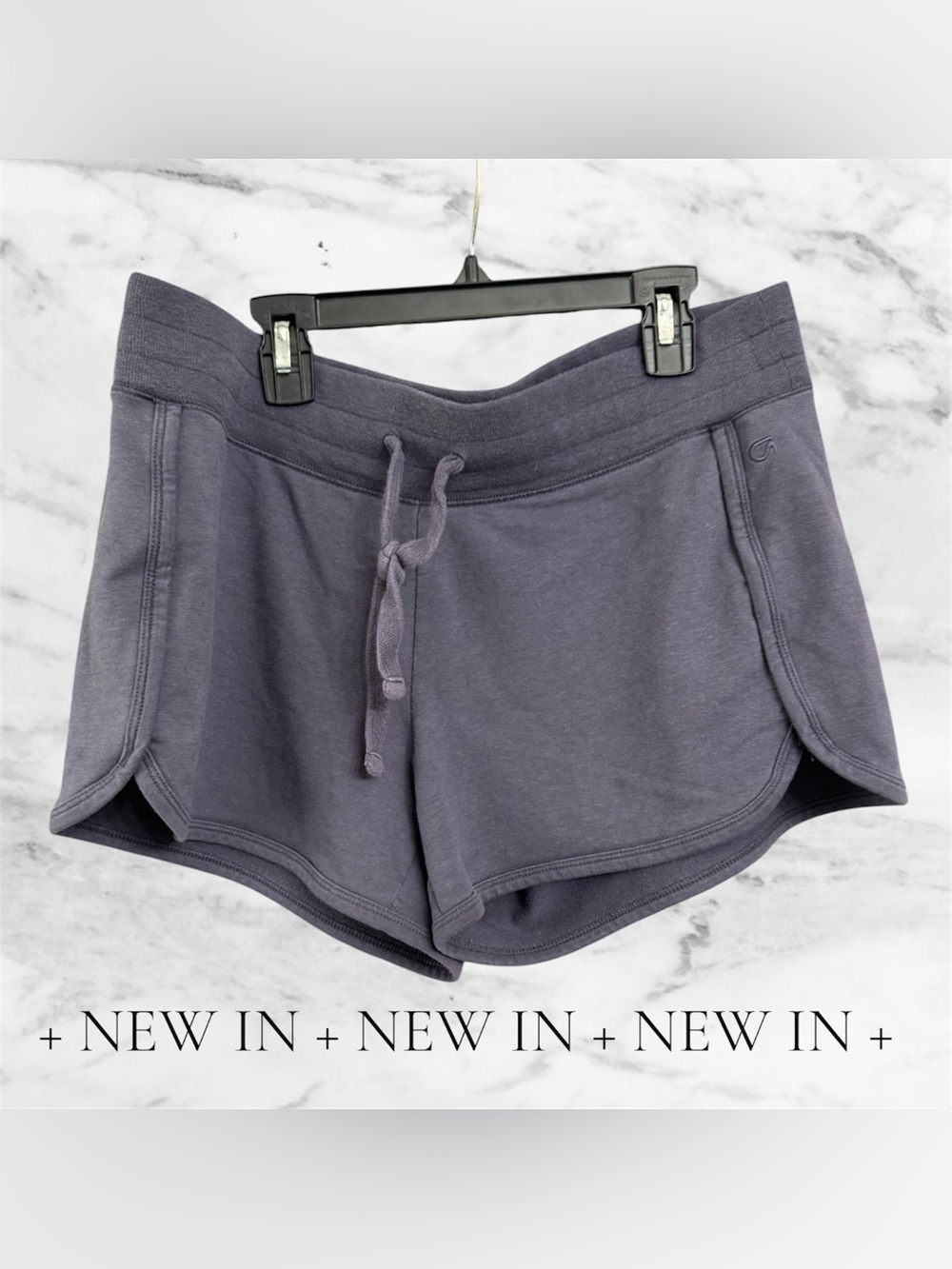 GapFit Gray Lounge Shorts Drawstring Waist Athletic Casual Size Medium
